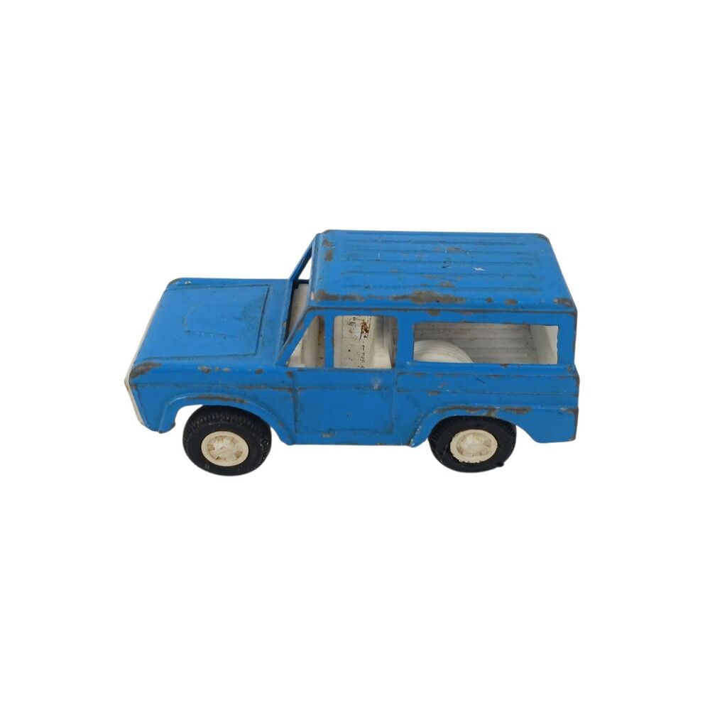 Vintage Tootsie Toy Ford Bronco Blue Diecast 1970